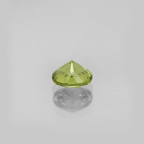0.79캐럿 천연 골든 그린 말리 가넷, 타원형 컷, 5.9×5 mm, VS