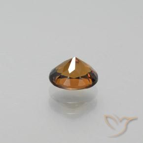 0.92캐럿 천연 Light Earth Orange 말리 가넷, 타원형 컷, VVS-VS