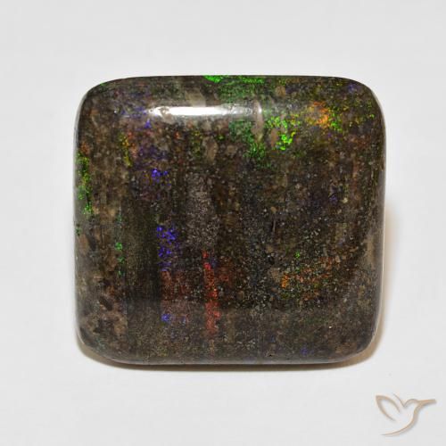 51.05ct 자연스러운 다색 매트릭스 오팔, 방석, 불투명체
