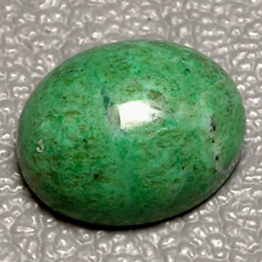 3.25캐럿 천연 그린 마우싯싯, 타원형 컷, 9.9×8 mm, 불투명체