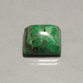 13.48캐럿 천연 그린 마우싯싯, 바게트, 14×12 mm, 불투명체