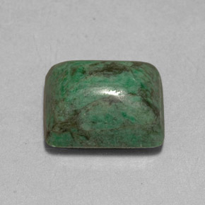 9.99캐럿 천연 그린 마우싯싯, 바게트, 13.7×11.6 mm, 불투명체