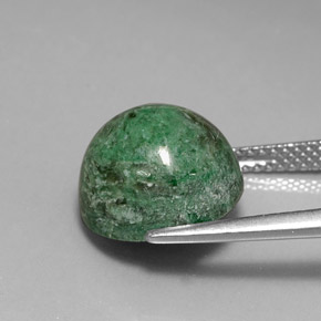 8.75캐럿 천연 그린 마우싯싯, 라운드 컷, 11.74 mm, 불투명체