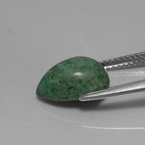 3.13캐럿 천연 그린 마우싯싯, 배 모양, 11.7×8 mm, 불투명체