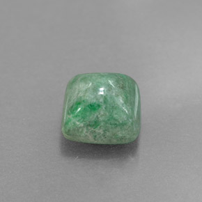 2.13캐럿 천연 그린 마우싯싯, 스퀘어, 6.9×6.8 mm, 불투명체