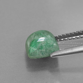 2.13캐럿 천연 그린 마우싯싯, 스퀘어, 6.9×6.8 mm, 불투명체