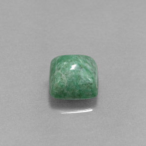 1.51캐럿 천연 그린 마우싯싯, 스퀘어, 6.1×6.1 mm, 불투명체