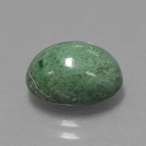 4.08캐럿 천연 그린 마우싯싯, 타원형 컷, 11.1×8.5 mm, 불투명체