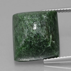 15.15캐럿 천연 그린 마우싯싯, 바게트, 14.6×12.9 mm, 불투명체
