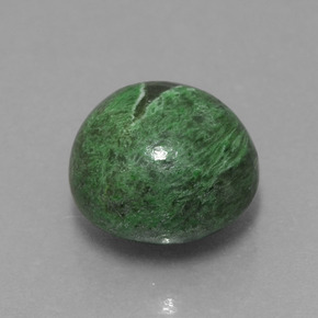 9.13캐럿 천연 그린 마우싯싯, 라운드 컷, 12.12 mm, 불투명체