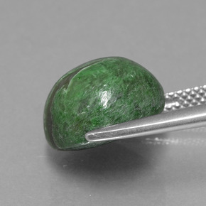 9.13캐럿 천연 그린 마우싯싯, 라운드 컷, 12.12 mm, 불투명체