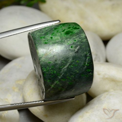 77.61ct 자연스러운 짙은 녹색 앉아-앉아, 바게트, 불투명체