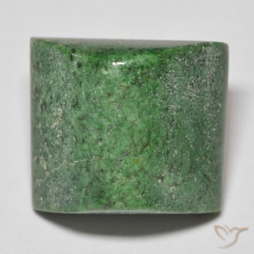 30.31ct 자연스러운 흙빛 녹색 앉아-앉아, 바게트, 불투명체