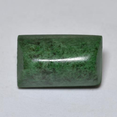 11.12캐럿 천연 파인 그린 마우싯싯, 바게트, 14.6×9 mm, 불투명체
