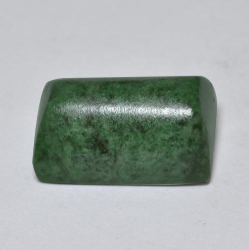 11.12캐럿 천연 파인 그린 마우싯싯, 바게트, 14.6×9 mm, 불투명체