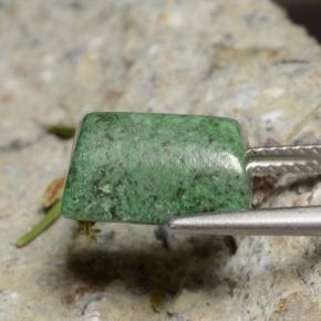 6.79캐럿 천연 미디엄 그린 마우싯싯, 바게트, 12.5×8.6 mm, 불투명체