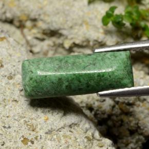 3.09캐럿 천연 그린 마우싯싯, 바게트, 15.3×5.6 mm, 불투명체