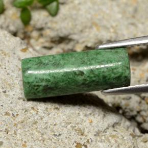 3.17캐럿 천연 그린 마우싯싯, 바게트, 14.7×5.6 mm, 불투명체