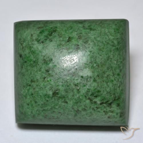 48.39ct 자연스러운 딥그린 앉아-앉아, 바게트, 불투명체