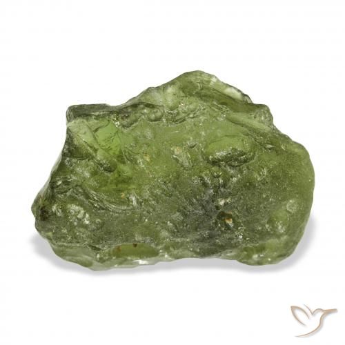 11.68ct 자연스러운 따뜻한 녹색 몰다비테, 팬시한, 투명한