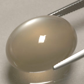 30.52캐럿 천연 연기 문스톤, 투명한, 투명/반투명