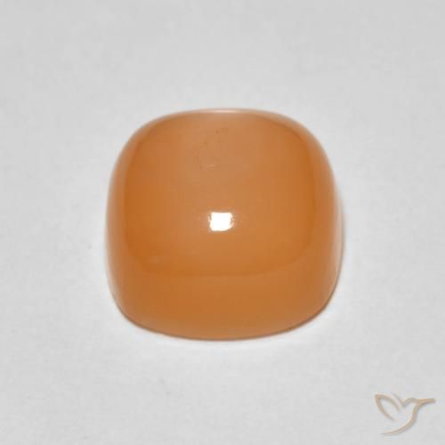 1.88캐럿 천연 Medium Light-Orange 월장석, 방석, 불투명체