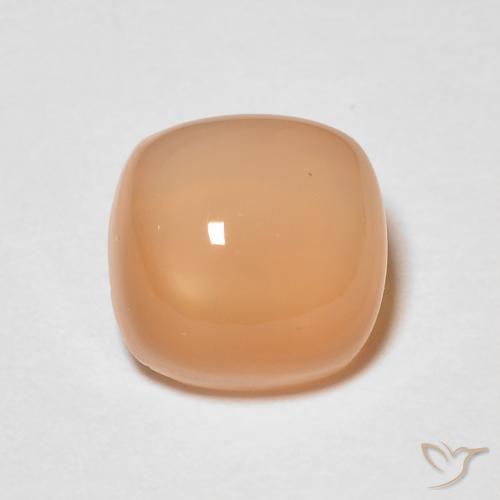 1.56ct 자연스러운 Medium Light-Orange 월장석, 방석, 투명한