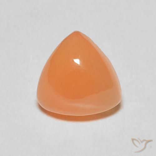 1.84ct 자연스러운 붉은 오렌지 월장석, 일조, 투명한