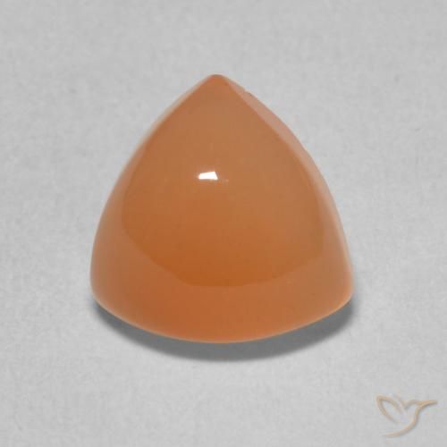 1.92ct 자연스러운 라이트 오렌지 월장석, 일조, 투명한