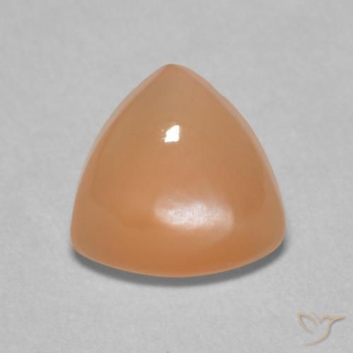 1.48ct 자연스러운 Medium Light-Orange 월장석, 일조, 투명한