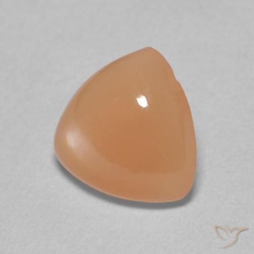 1.48캐럿 천연 Medium Light-Orange 월장석, 일조, 투명한