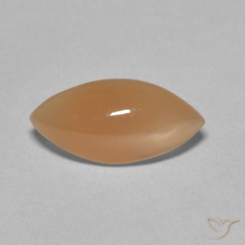 2.79ct 자연스러운 Medium Light-Orange 월장석, 보석, 투명한
