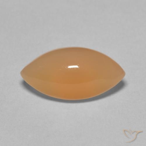 2.66ct 자연스러운 Medium Light-Orange 월장석, 보석, 투명한