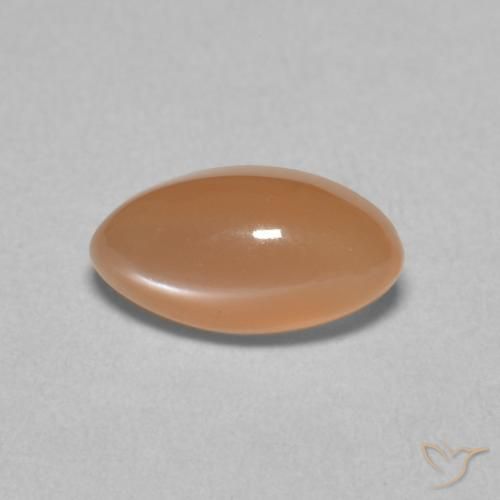 1.33ct 자연스러운 피치 오렌지 월장석, 보석, 투명한