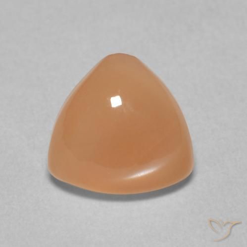 1.40ct 자연스러운 멜론 오렌지 월장석, 일조, 투명한