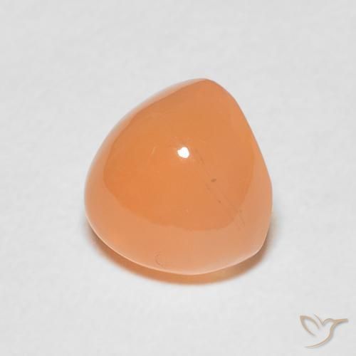 1.85캐럿 천연 Medium Light-Orange 월장석, 일조, 투명한