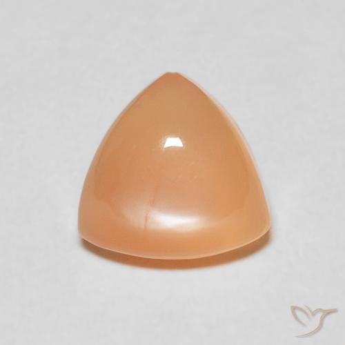 1.86ct 자연스러운 라이트 오렌지 월장석, 일조, 투명한