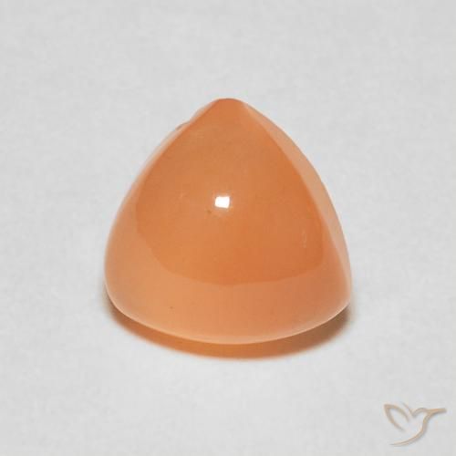 1.94ct 자연스러운 멜론 오렌지 월장석, 일조, 투명한