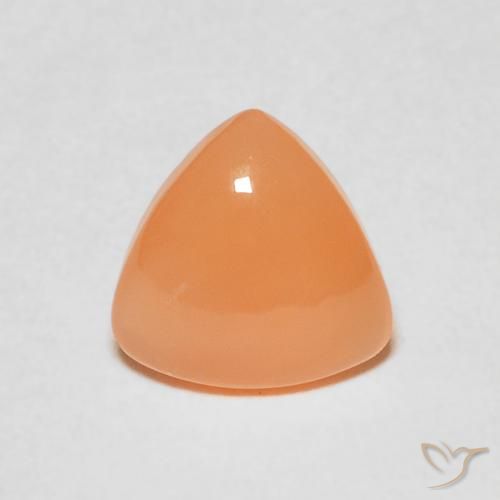 1.27ct 자연스러운 Medium Light-Orange 월장석, 일조, 투명한