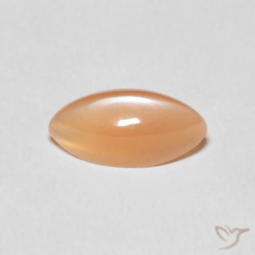 1.27ct 자연스러운 Medium Light-Orange 월장석, 보석, 투명한