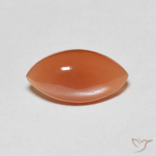 2.80ct 자연스러운 미디엄 오렌지 월장석, 보석, 투명한