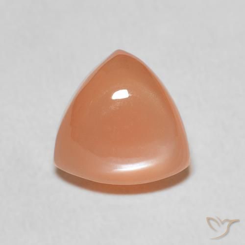 1.98ct 자연스러운 미디엄 오렌지 월장석, 일조, 투명한