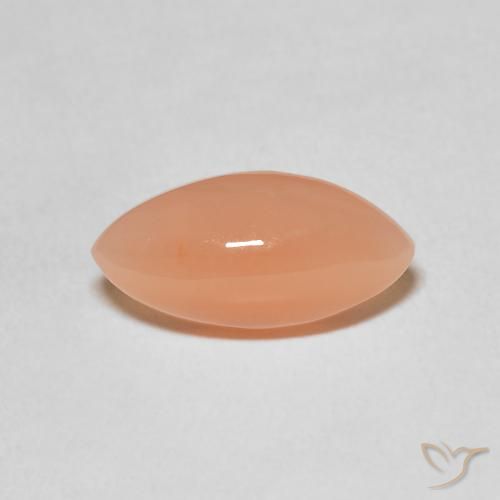 2.93ct 자연스러운 미디엄 오렌지 월장석, 보석, 투명한