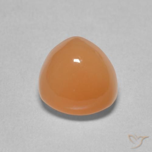 2.19ct 자연스러운 미디엄 오렌지 월장석, 일조, 투명한