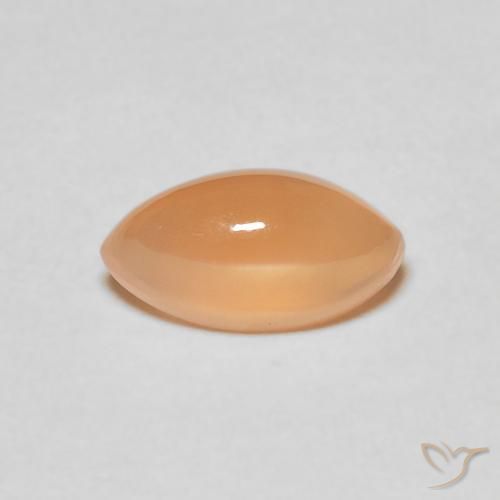 1.75ct 자연스러운 Medium Light-Orange 월장석, 보석, 투명한