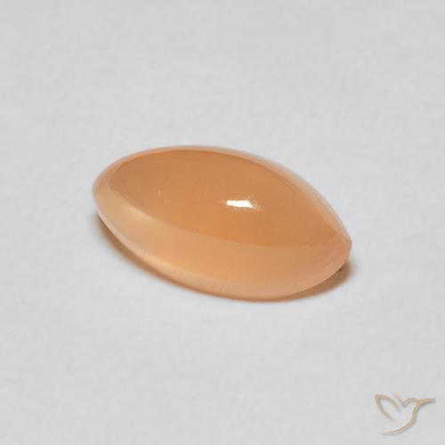 1.75캐럿 천연 Medium Light-Orange 월장석, 보석, 투명한
