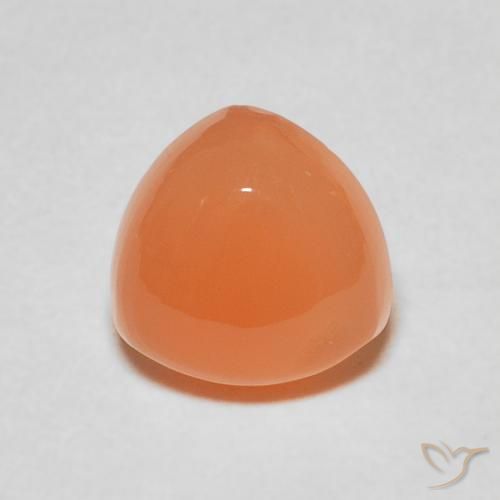 1.87ct 자연스러운 붉은 오렌지 월장석, 일조, 투명한