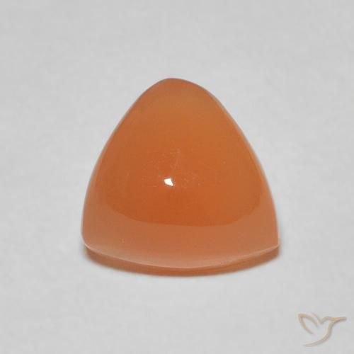 1.93ct 자연스러운 붉은 오렌지 월장석, 일조, 투명한