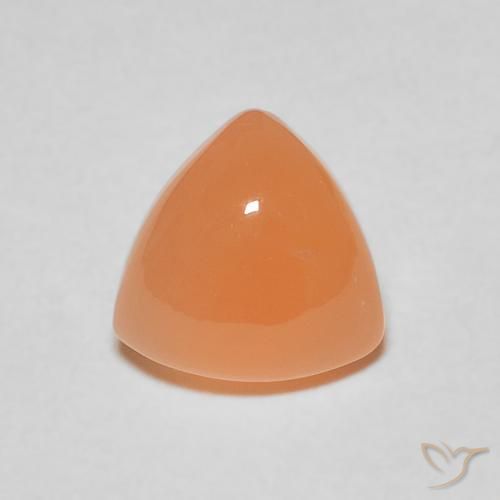 1.76ct 자연스러운 미디엄 오렌지 월장석, 일조, 투명한