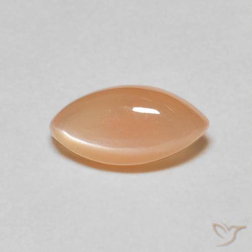 1.21ct 자연스러운 Medium Light-Orange 월장석, 보석, 투명한